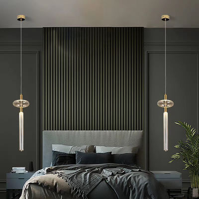 Postmodern luxury pendant light LED Glass pendant lamp Restaurant Cord Suspension Cipher collection Lamp(WH-AP-116)