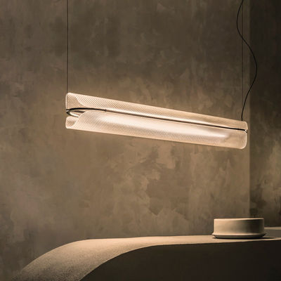 Nordic Liner Pendant Lamp Designer minimalist LED glass pendant lamp For Hotel Dinning Room Series Lamp(WH-AP-118)