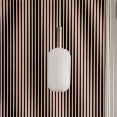 Nordic Glass Pendant Light  Round Oval Cylinder Milk White pendant light Hotel Restaurant Study Pendant Light(WH-AP-121)