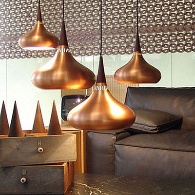 Post-modern pendant lamp wood Danish light design minimalist aluminum light decoration Orient Pendant light(WH-AP-126)