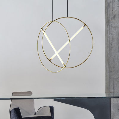 Post-modern ring pendant light luxury creative living room designer pendant light Suspension Lamp(WH-AP-130)