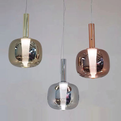 Nordic Glass Pendant Light LED trumpet lamp design rose gold lamp For Living Room Bedroom Pendant Lamp(WH-AP-131)