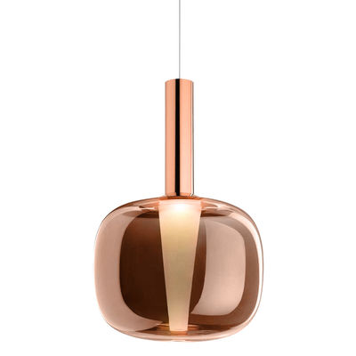 Nordic Glass Pendant Light LED trumpet lamp design rose gold lamp For Living Room Bedroom Pendant Lamp(WH-AP-131)