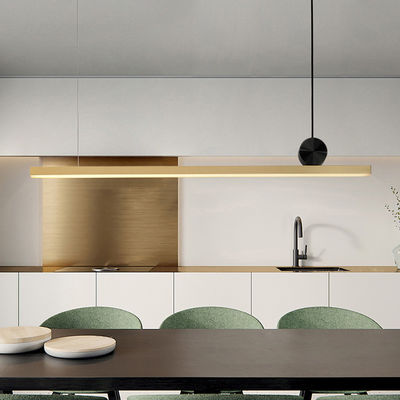 Nordic long pendant light designer LED Linear Pendant Lights For Lighting Restaurant Suspension Lamp(WH-AP-134)