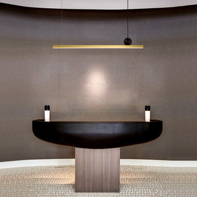 Nordic long pendant light designer LED Linear Pendant Lights For Lighting Restaurant Suspension Lamp(WH-AP-134)