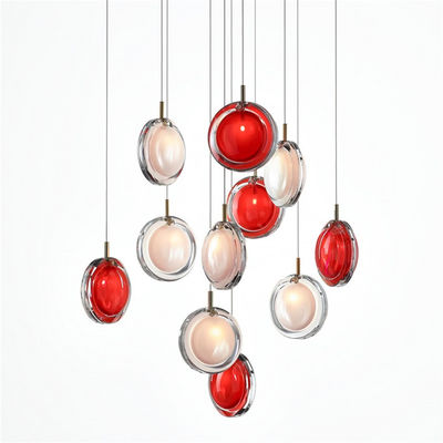 Post-modern stairs Pendant Lights Creative Bar Cafe lamp Art Design trumpet lamp Living Room Pendant Lamp(WH-AP-135)