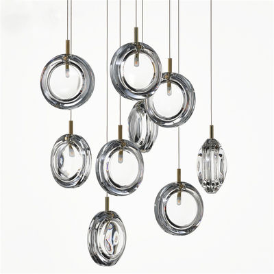 Post-modern stairs Pendant Lights Creative Bar Cafe lamp Art Design trumpet lamp Living Room Pendant Lamp(WH-AP-135)
