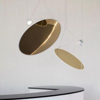 Nordic round pendant light Designer drop light Modern Stainless Steel Pendant Lamp Villa Hall Suspension Lamp(WH-AP-138)