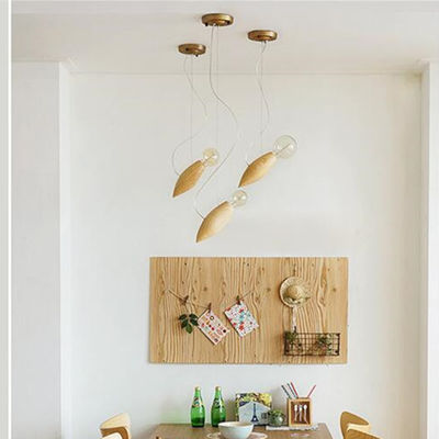 Industrial pendant lamp Creative Single pendant lamp wood design Antique Edison Simple Loft Pendant Lamp(WH-AP-141)
