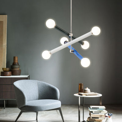 Nordic tube chandelier G4 Modern Creative LED Dining Room Simple light Bedroom Restaurant Designer Chandelier(WH-AP-149)