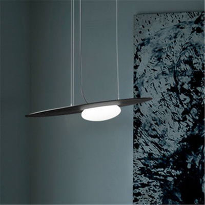 Postmodern linear pendant light Design gold light fixtures Glass Light For Restaurant Coffee Pendant Lamp(WH-AP-150)