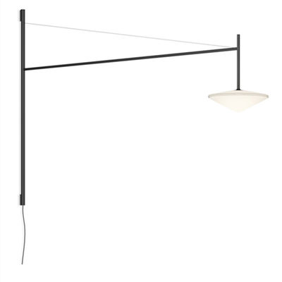 Nordic glass wall light Designer Minimalist black Arm Adjustable Villa Hall Background Restaurant Wall Lamp(WH-AP-151)