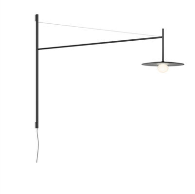 Nordic glass wall light Designer Minimalist black Arm Adjustable Villa Hall Background Restaurant Wall Lamp(WH-AP-151)