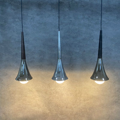 Nordic Long Pendant Light Stair Italian design lamp Villa Restaurant chrome light Living Room Pendant Light(WH-AP-153)