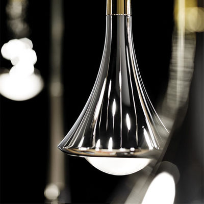 Nordic Long Pendant Light Stair Italian design lamp Villa Restaurant chrome light Living Room Pendant Light(WH-AP-153)