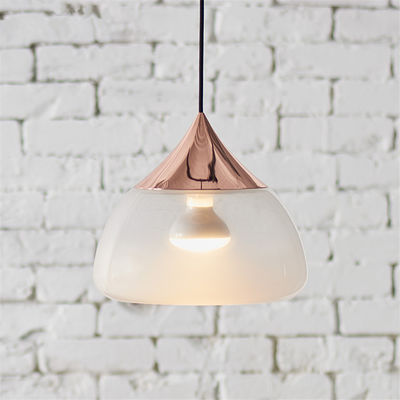 Water Glass Pendant Lights Drop Iron gold lamp Modern Led Living Room Bedroom Restaurant Pendant Lamp(WH-AP-156)