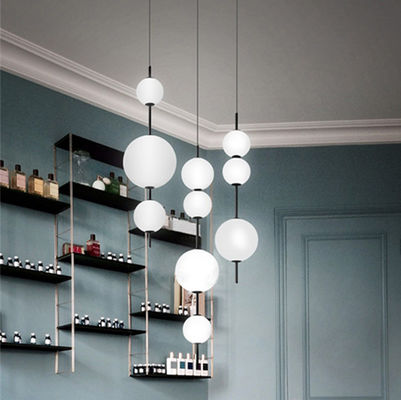 Modern ball pendant light design Glass light Restaurant Cafe Bar Bedroom Kitchen Dining Room Pendant Lamp(WH-AP-158)