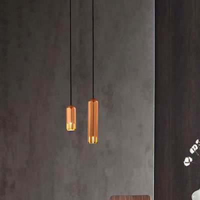 Nordic Long pendant light design gold lamp Modern aluminum Lights Dining Room Living Room Pendant Lamp(WH-AP-159)