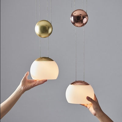 Post modern Mini Designer ball pendant light design Study Simple rose gold lamp restaurant  Pendant Lamp(WH-AP-161)