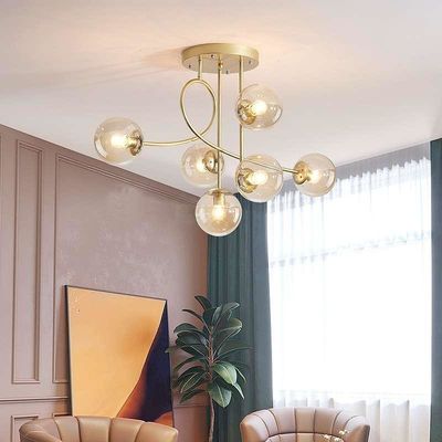 Modern Glass Ball Chandeliers for Dining Room Kitchen Living Room Bedroom Hanging modern led chandeliers(WH-MI-283)