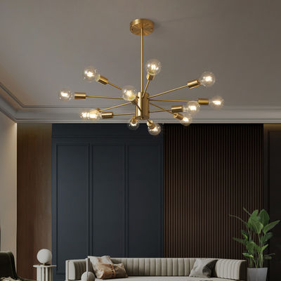 Nordic Led Glass Ball Copper Chandelier Luxury Golden Ceiling chandelier bubbles(WH-MI-288)