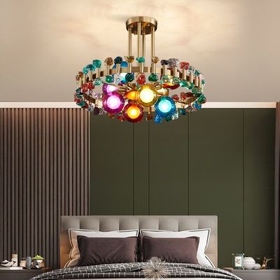 Crystal Luxury Chandelier Dining Living Room Modern Creative Hanging lighting(WH-MI-289)
