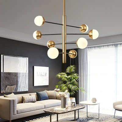 Glass Ball Chandeliers for Dining Room Kitchen Living Room Bedroom Hanging Ceiling Chandelier (WH-MI-293)
