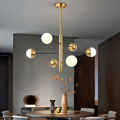 Glass Ball Chandeliers for Dining Room Kitchen Living Room Bedroom Hanging Ceiling Chandelier (WH-MI-293)