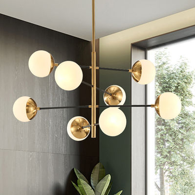Glass Ball Chandeliers for Dining Room Kitchen Living Room Bedroom Hanging Ceiling Chandelier (WH-MI-293)
