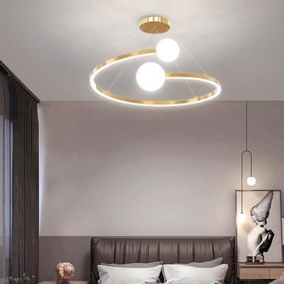 Nordic lamp Modern Led Pendant lights For Dining room Living room Shop Circle Chandelier(WH-MI-299)