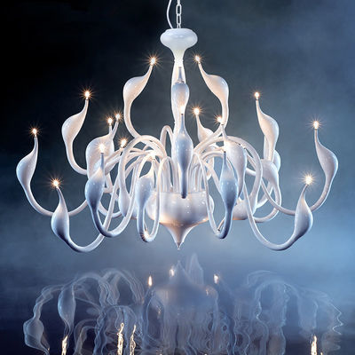 Living room Bedroom Kitchen Indoor Staircase Art Decor Swan Chandelier Lighting(WH-MI-300)