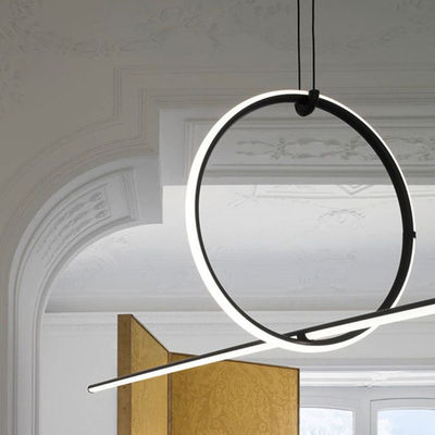 Creative Modern LED Pendant lights For Kitchen Room Living Room suspension minimalist chandelier(WH-MI-301)
