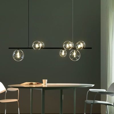 Modern Led Chandeliers Glass Ball Chandelier Lighting LED Long molecule light(WH-MI-302)