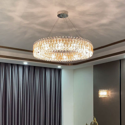 Luxury Living Room Sitting room Metal Round gold ceiling light(WH-MI-306)