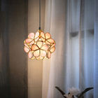 Nordic luxury pendant light warm bedroom pink lamp entrance hallway lamp children's room Glass Pendant Lights(WH-AP-163)