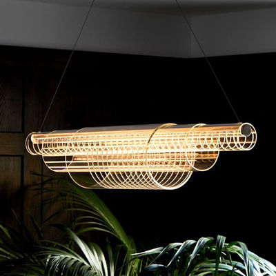 LED italian design lamp Dining Room Island Modern Luxury Long acrylic Living Room Bar Office Pendant Lamp(WH-AP-170)