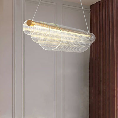 LED italian design lamp Dining Room Island Modern Luxury Long acrylic Living Room Bar Office Pendant Lamp(WH-AP-170)