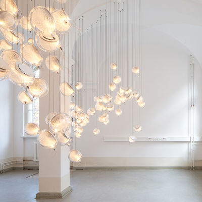 Nordic Glass Pendant Lamp Postmodern Art Restaurant Bedroom Bedside Creative Bar Simple Villa Pendant Lamp(WH-AP-176)