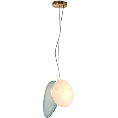 Post modern 4 Colors Style designer pendant lamp Special Shaped Led glass lamp  Living room Pendant Lamp(WH-AP-180)