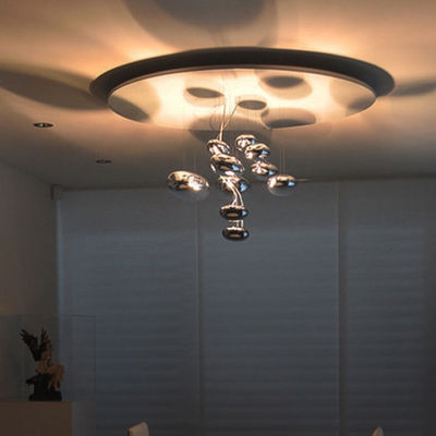 Nordic Glass Pendant Lamp New Drops pendant lights silver Indoor Home Lighting Decoration Mercury Collection(WH-AP-183)