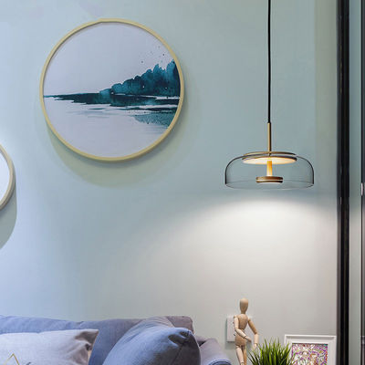 Nordic Clear Glass Pendant Lights Led Gold Modern for Dining Room Indoor Home Loft kitchen Pendant Light(WH-AP-185)