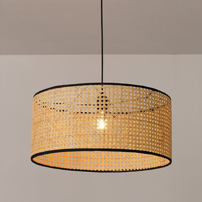 Japanese pendant light Modern Rattan Pendant Light for Living Room Dining Room tatami lamp Suspension Lamp(WH-AP-188)