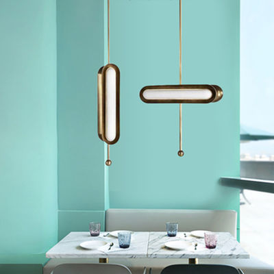 Modern metal Pendant lamp Designrer Simple LED Lights Nordic LOFT Restaurant Kitchen Living Room Pendant Lamp(WH-AP-190)