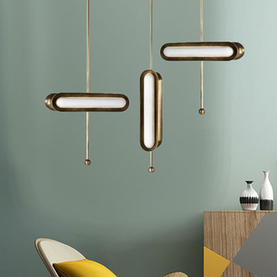 Modern metal Pendant lamp Designrer Simple LED Lights Nordic LOFT Restaurant Kitchen Living Room Pendant Lamp(WH-AP-190)