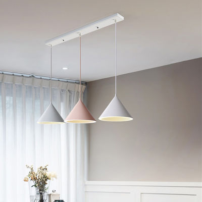 Modern small Pendant Lamp Led Cone Light Fixture With Aluminum Lampshade For Cafe Bar Restaurant Pendant Lamp(WH-AP-193)