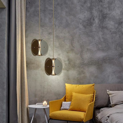 Modern round pendant light design Nordic Glass Lights for Dining Room Kitchen Home Industrial Pendant Lamp(WH-AP-195)