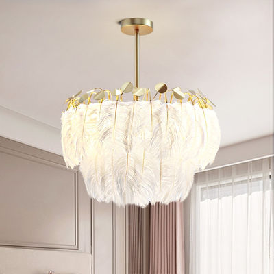 Nordic white pendant light bedroom modern minimalist light luxury style personality living room Pendant Lamp(WH-AP-198)