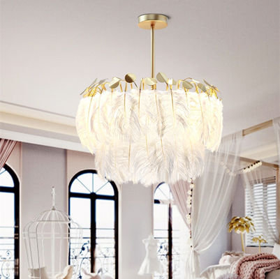 Nordic white pendant light bedroom modern minimalist light luxury style personality living room Pendant Lamp(WH-AP-198)