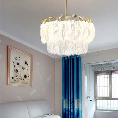 Nordic white pendant light bedroom modern minimalist light luxury style personality living room Pendant Lamp(WH-AP-198)