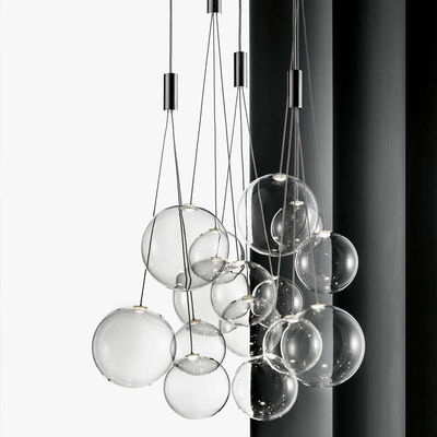 Modern Glass Pendant Lights Nordic lamp gold ​Fashion Bedroom Dining  Lighting for Designers Pendant Light(WH-AP- 200)